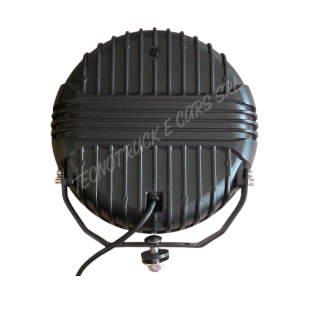 Fanale anteriore a led rotondo 10/30V con luce di posizione  bianca ed arancione ed abbagliante
