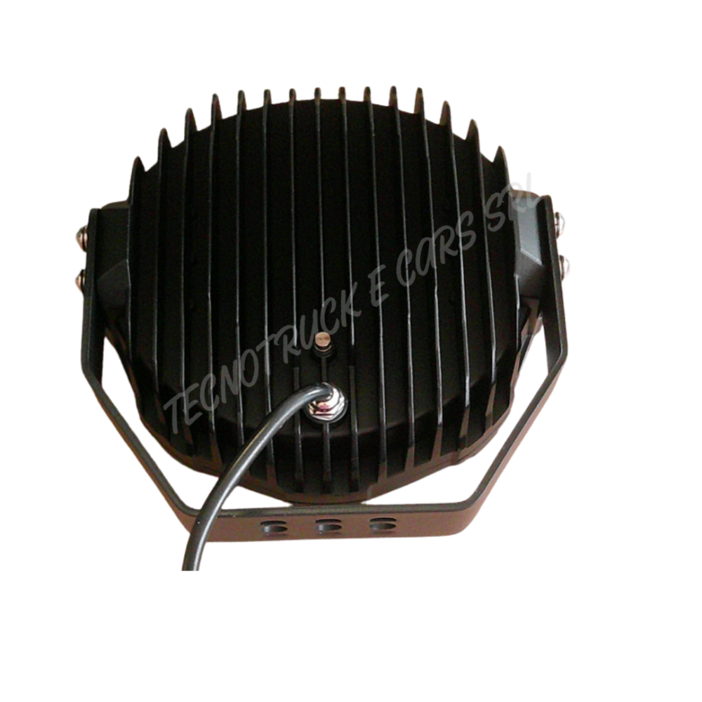 2 Fanali anteriori a led rotondi 9inch 12/24V con luce di posizione  bianca ed arancione ed abbagliante